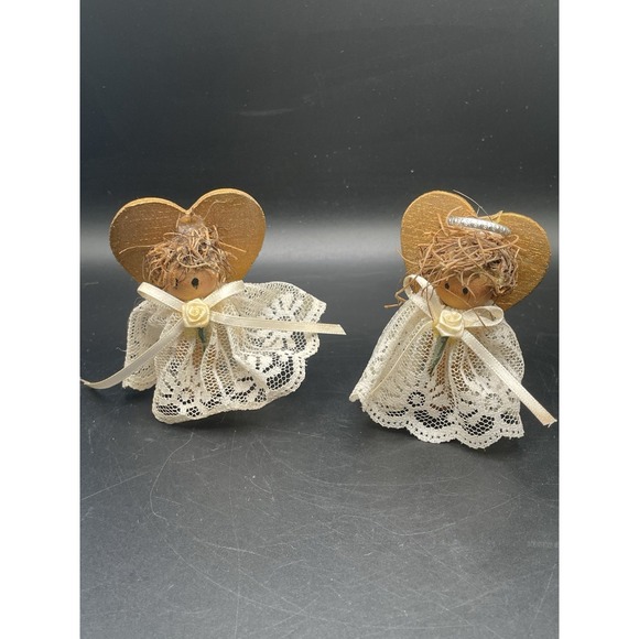 Other - Vintage‎ Handmade Angel Ornaments